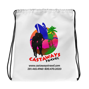 Castaways drawstring bag